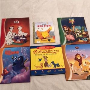 6 children’s books- good used condition.